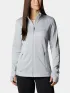 Columbia W Park View Grid Fleece Full Zip Női Polár, Softshell, Középréteg 031-Cirrus Grey