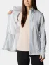 Columbia W Park View Grid Fleece Full Zip Női Polár, Softshell, Középréteg 031-Cirrus Grey