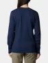 Columbia Hidden Haven Long Sleeve Tee Női Hosszú ujjú póló 463-Collegiate Navy