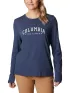 Columbia Columbia Trek Relaxed LS Tee Női Hosszú ujjú póló 466-Nocturnal