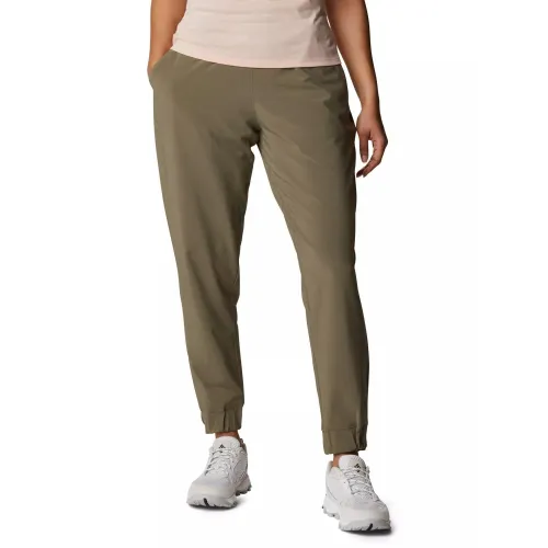 Columbia Pleasant Creek Warm Jogger Női Túranadrág, esőnadrág 397-Stone Green