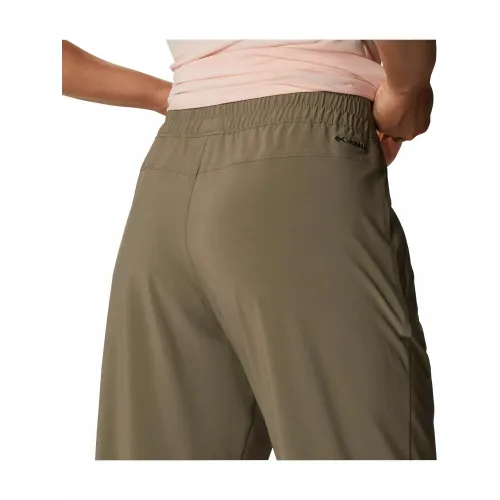 Columbia Pleasant Creek Warm Jogger Női Túranadrág, esőnadrág 397-Stone Green