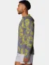 Mountain Hardwear Crater Lake Hoody Mountain Hardwear Crater Lake Hoody Férfi Hosszú ujjú póló 445-Adriatic Blue Spore Dye Print