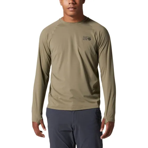 Mountain Hardwear Crater Lake Long Sleeve Crew Mountain Hardwear Crater Lake Long Sleeve Crew Férfi Hosszú ujjú póló 397-Stone Green