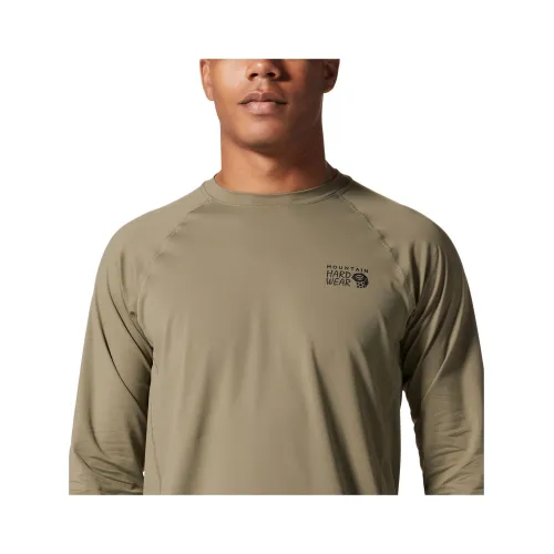 Mountain Hardwear Crater Lake Long Sleeve Crew Mountain Hardwear Crater Lake Long Sleeve Crew Férfi Hosszú ujjú póló 397-Stone Green