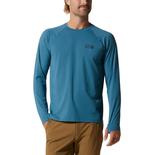 Mountain Hardwear Crater Lake Long Sleeve Crew Mountain Hardwear Crater Lake Long Sleeve Crew Férfi Hosszú ujjú póló 442-Caspian
