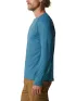 Mountain Hardwear Crater Lake Long Sleeve Crew Mountain Hardwear Crater Lake Long Sleeve Crew Férfi Hosszú ujjú póló 442-Caspian