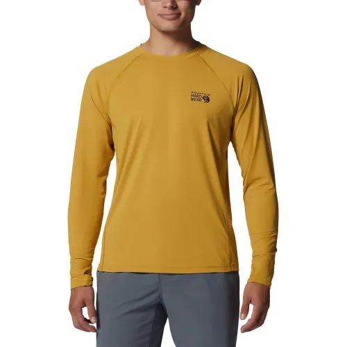 Mountain Hardwear Crater Lake Long Sleeve Crew Mountain Hardwear Crater Lake Long Sleeve Crew Férfi Hosszú ujjú póló 746-Mojave Tan