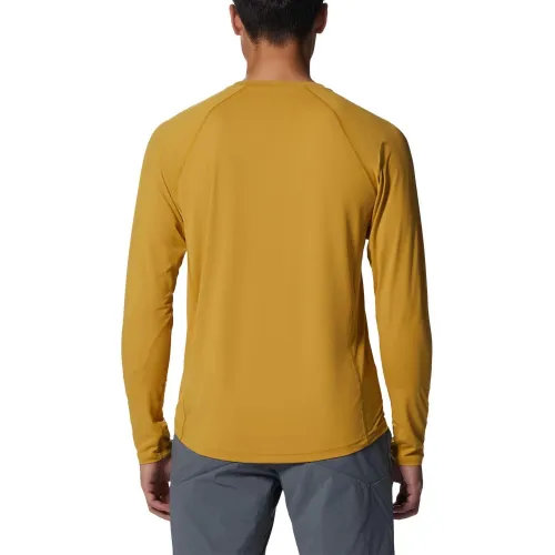 Mountain Hardwear Crater Lake Long Sleeve Crew Mountain Hardwear Crater Lake Long Sleeve Crew Férfi Hosszú ujjú póló 746-Mojave Tan
