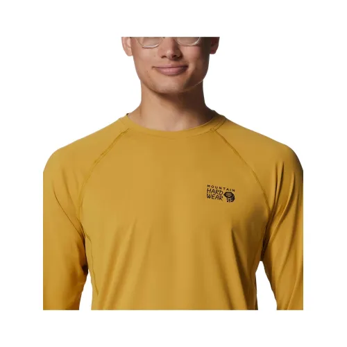 Mountain Hardwear Crater Lake Long Sleeve Crew Mountain Hardwear Crater Lake Long Sleeve Crew Férfi Hosszú ujjú póló 746-Mojave Tan
