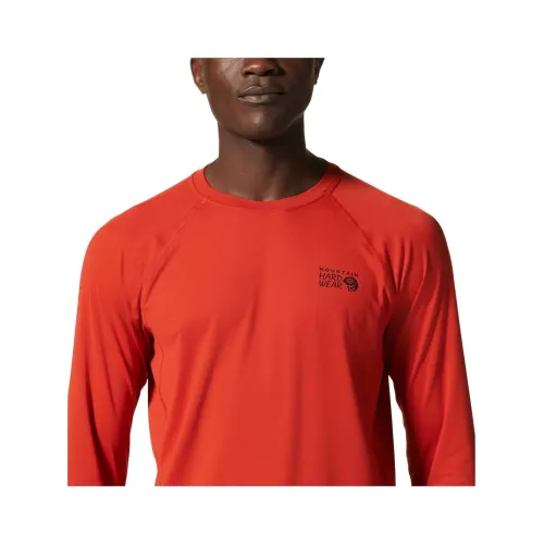 Mountain Hardwear Crater Lake Long Sleeve Crew Mountain Hardwear Crater Lake Long Sleeve Crew Férfi Hosszú ujjú póló 831-Desert Red
