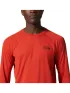 Mountain Hardwear Crater Lake Long Sleeve Crew Mountain Hardwear Crater Lake Long Sleeve Crew Férfi Hosszú ujjú póló 831-Desert Red