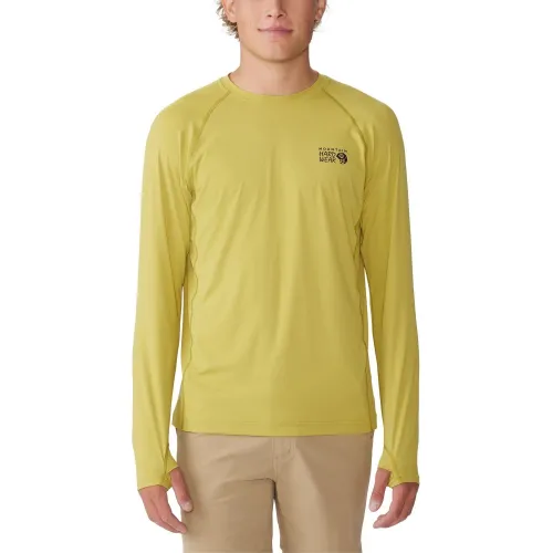 Mountain Hardwear Crater Lake Long Sleeve Crew Mountain Hardwear Crater Lake Long Sleeve Crew Férfi Hosszú ujjú póló 351-Bright Olive