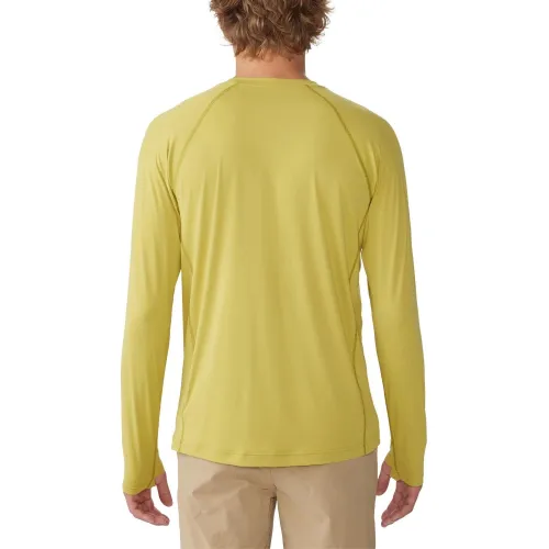 Mountain Hardwear Crater Lake Long Sleeve Crew Mountain Hardwear Crater Lake Long Sleeve Crew Férfi Hosszú ujjú póló 351-Bright Olive