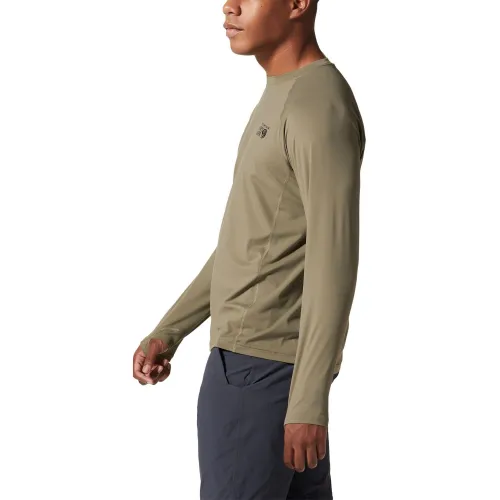 Mountain Hardwear Crater Lake Long Sleeve Crew Mountain Hardwear Crater Lake Long Sleeve Crew Férfi Hosszú ujjú póló 397-Stone Green