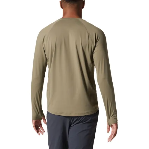 Mountain Hardwear Crater Lake Long Sleeve Crew Mountain Hardwear Crater Lake Long Sleeve Crew Férfi Hosszú ujjú póló 397-Stone Green