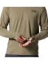 Mountain Hardwear Crater Lake Long Sleeve Crew Mountain Hardwear Crater Lake Long Sleeve Crew Férfi Hosszú ujjú póló 397-Stone Green