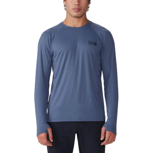 Mountain Hardwear Crater Lake Long Sleeve Crew Mountain Hardwear Crater Lake Long Sleeve Crew Férfi Hosszú ujjú póló 450-Blue Slate