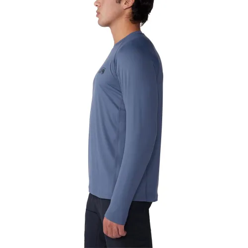Mountain Hardwear Crater Lake Long Sleeve Crew Mountain Hardwear Crater Lake Long Sleeve Crew Férfi Hosszú ujjú póló 450-Blue Slate