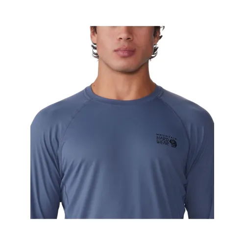 Mountain Hardwear Crater Lake Long Sleeve Crew Mountain Hardwear Crater Lake Long Sleeve Crew Férfi Hosszú ujjú póló 450-Blue Slate