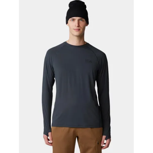 Mountain Hardwear Crater Lake Long Sleeve Crew Mountain Hardwear Crater Lake Long Sleeve Crew Férfi Hosszú ujjú póló 004-Dark Storm