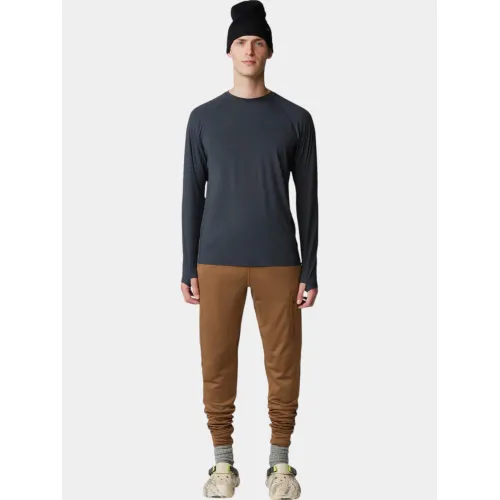 Mountain Hardwear Crater Lake Long Sleeve Crew Mountain Hardwear Crater Lake Long Sleeve Crew Férfi Hosszú ujjú póló 004-Dark Storm