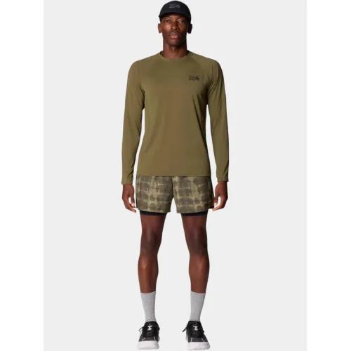 Mountain Hardwear Crater Lake Long Sleeve Férfi Hosszú ujjú póló 353-Combat Green