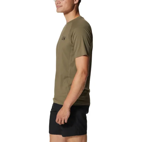 Mountain Hardwear Crater Lake Short Sleeve Férfi Sport felső 397-Stone Green