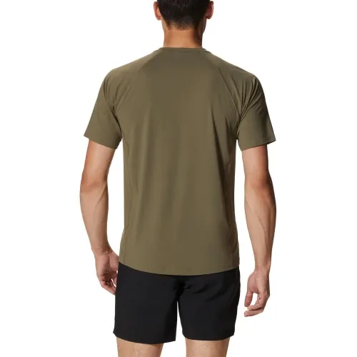 Mountain Hardwear Crater Lake Short Sleeve Férfi Sport felső 397-Stone Green