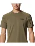 Mountain Hardwear Crater Lake Short Sleeve Férfi Sport felső 397-Stone Green