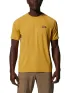 Mountain Hardwear Crater Lake Short Sleeve Férfi Sport felső 746-Mojave Tan
