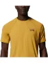 Mountain Hardwear Crater Lake Short Sleeve Férfi Sport felső 746-Mojave Tan