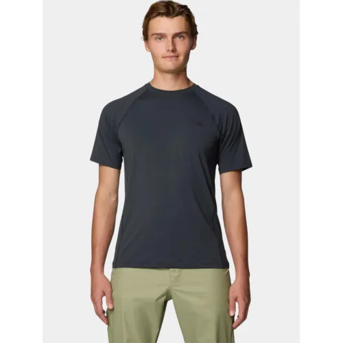 Mountain Hardwear Crater Lake Short Sleeve Férfi Sport felső 004-Dark Storm