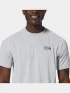 Mountain Hardwear Crater Lake Short Sleeve Férfi Sport felső 097-Glacial