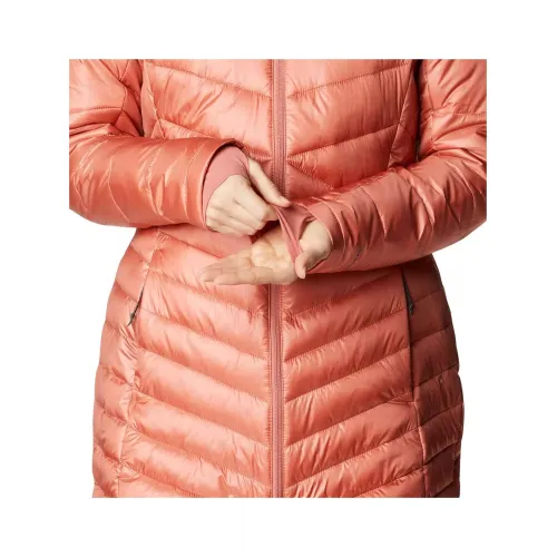 Columbia Joy Peak Mid Jacket Női Utcai Kabát 639-Dark Coral