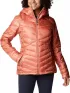 Columbia Joy Peak Hooded Jacket Női Utcai Kabát 639-Dark Coral