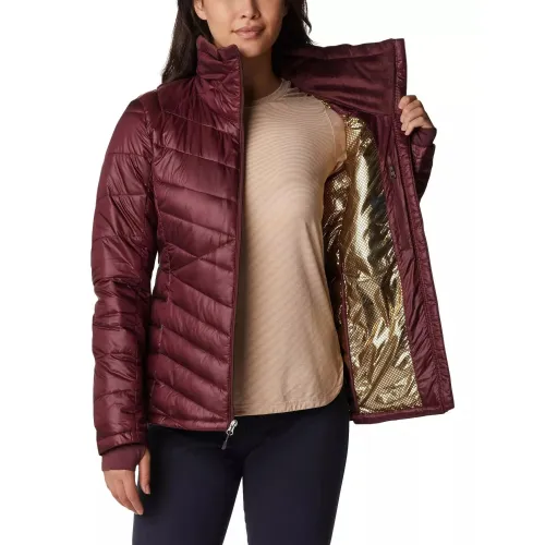 Columbia Joy Peak Jacket Női Utcai Kabát 671-Malbec