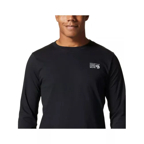 Mountain Hardwear MHW Back Logo Long Sleeve Férfi Hosszú ujjú póló 010-Black