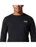 Mountain Hardwear MHW Back Logo Long Sleeve Férfi Hosszú ujjú póló 010-Black