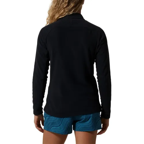 Mountain Hardwear Polartec Microfleece Full Zip Mountain Hardwear Polartec Microfleece Full Zip Női Polár, Softshell, Középréteg 010-Black