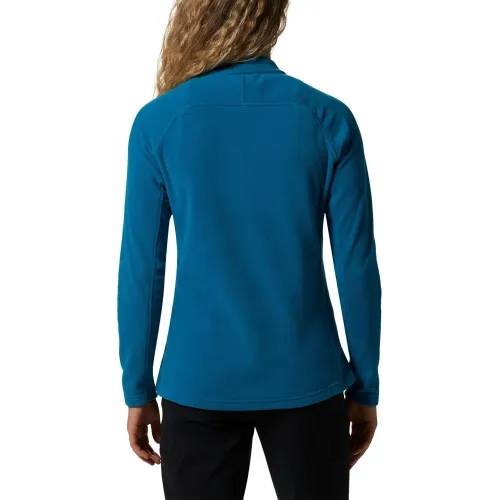 Mountain Hardwear Polartec Microfleece Full Zip Mountain Hardwear Polartec Microfleece Full Zip Női Polár, Softshell, Középréteg 446-Vinson Blue