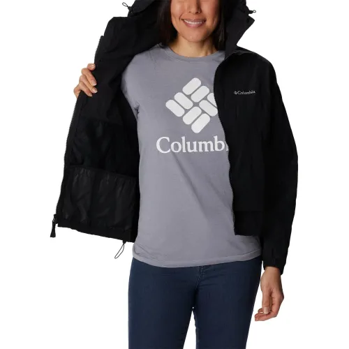 Columbia Paracutie Windbreaker Női Utcai Kabát 010-Black