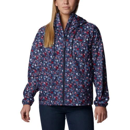 Columbia Flash Challenger Novelty Windbreaker Női Utcai Kabát 469-Nocturnal