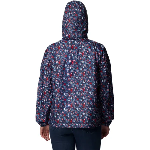 Columbia Flash Challenger Novelty Windbreaker Női Utcai Kabát 469-Nocturnal