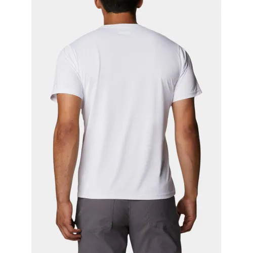 Columbia Columbia Hike Crew Férfi Póló 100-White