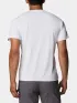Columbia Columbia Hike Crew Férfi Póló 100-White