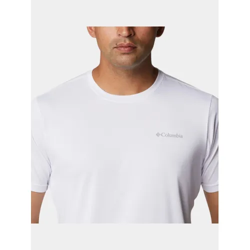 Columbia Columbia Hike Crew Férfi Póló 100-White