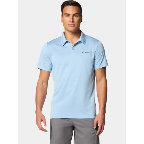 Columbia Hike Polo Férfi Galléros póló 431-Ripple Blue
