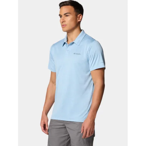 Columbia Hike Polo Férfi Galléros póló 431-Ripple Blue