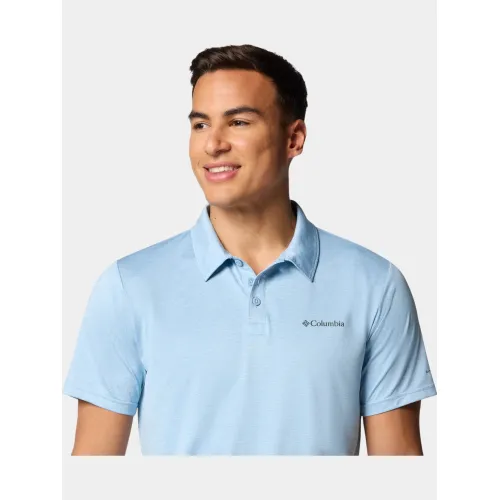 Columbia Hike Polo Férfi Galléros póló 431-Ripple Blue